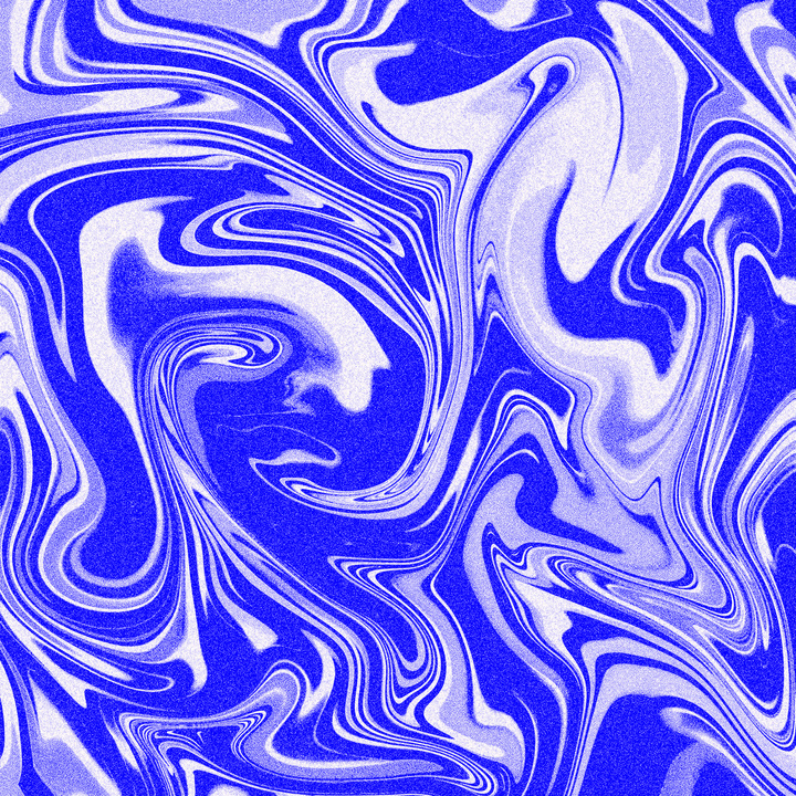Royal Blue Psychedelic Texture